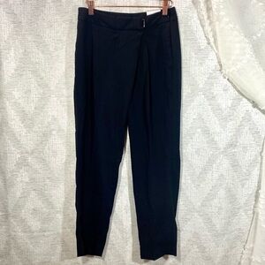 NWT White House Black Market the tapered ankle black pants size 2
